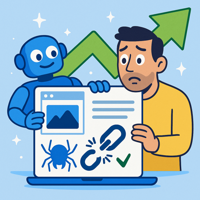 Website traffic SEO fix