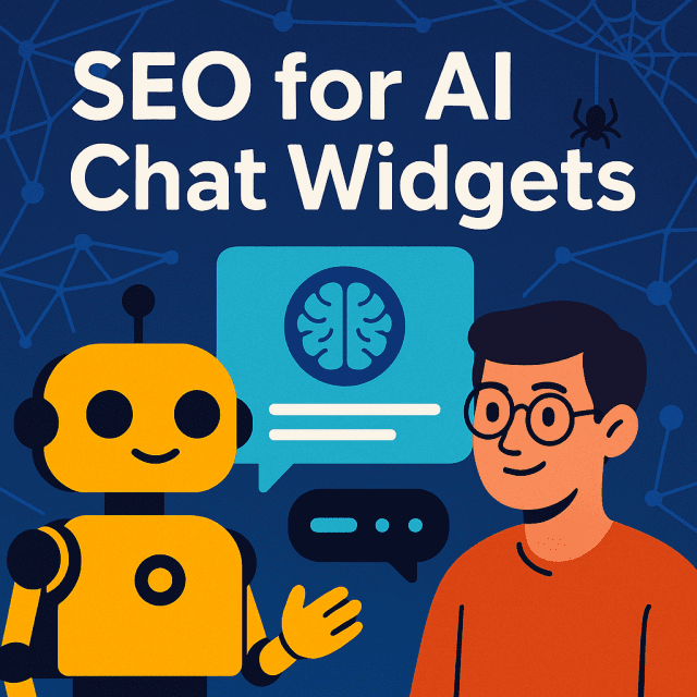 SEO for AI chat widgets