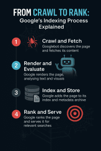 Google indexing process
