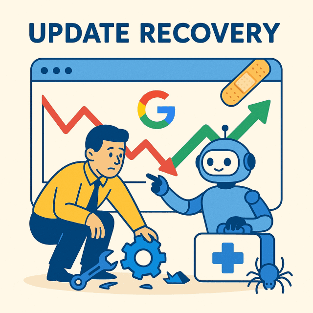 Google update recovery