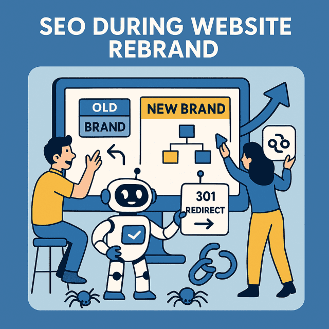 website rebrand SEO